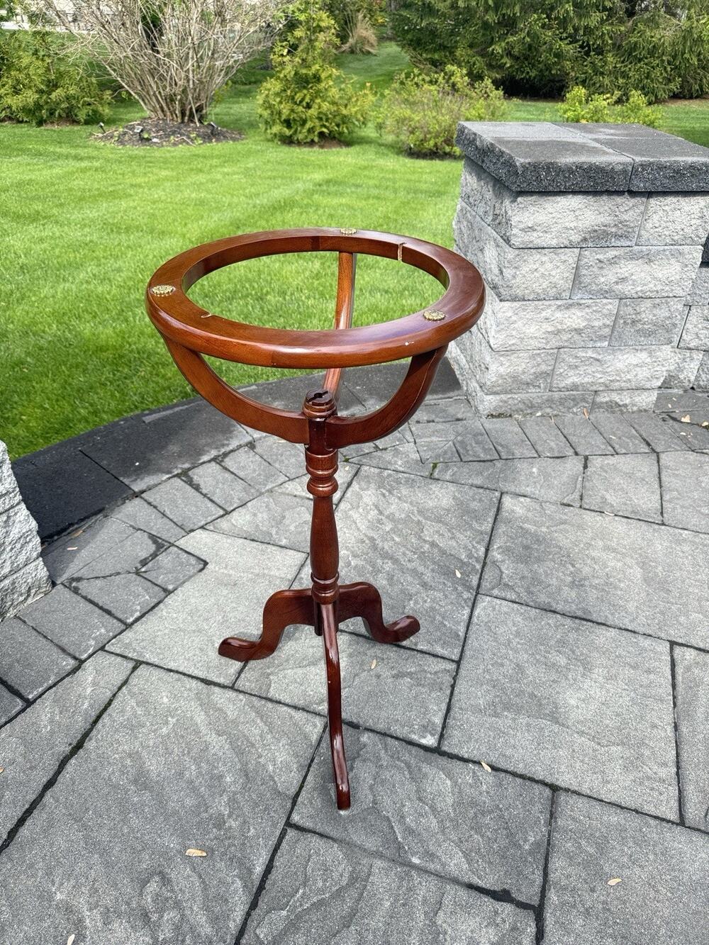 Bombay Company 32.5” Globe Stand Only ~For Replogle World Floor Globe 12”